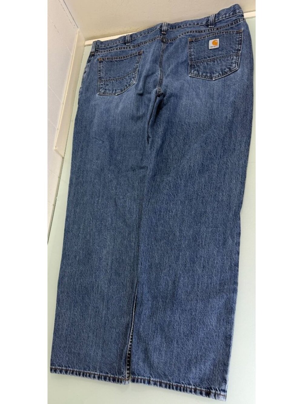 Carhartt Jeans Mens 42 X 34 Relaxed Fit Straight BD5119-M Workwear Y2K